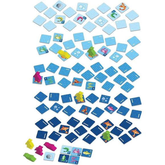 Deep Dive Card Game | Push Your Luck Collection Matching Tile Game - Picture 5 of 7